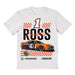 Ross Chastain Vive La Fete Racing Car T-Shirt - White