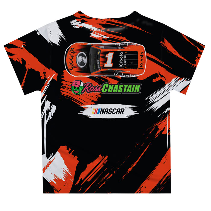Ross Chastain Vive La Fete NASCAR Paint Brush T-Shirt  - Black - Vive La Fête - Online Apparel Store