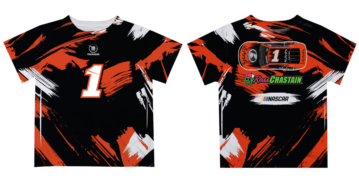 Ross Chastain Vive La Fete NASCAR Paint Brush T-Shirt  - Black - Vive La Fête - Online Apparel Store