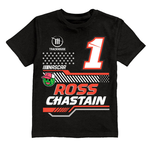 Ross Chastain NASCAR Geometric Classic Cotton T-Shirt - Black