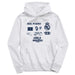 Real Madrid Youth White Pullover Cotton Hoodie