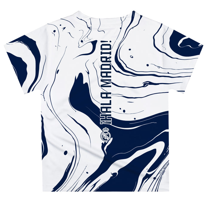 Real Madrid Marble Boys Game Day Navy Short Sleeve Tee - Vive La Fête - Online Apparel Store