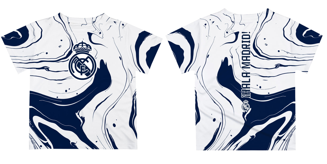 Real Madrid Marble Boys Game Day Navy Short Sleeve Tee - Vive La Fête - Online Apparel Store