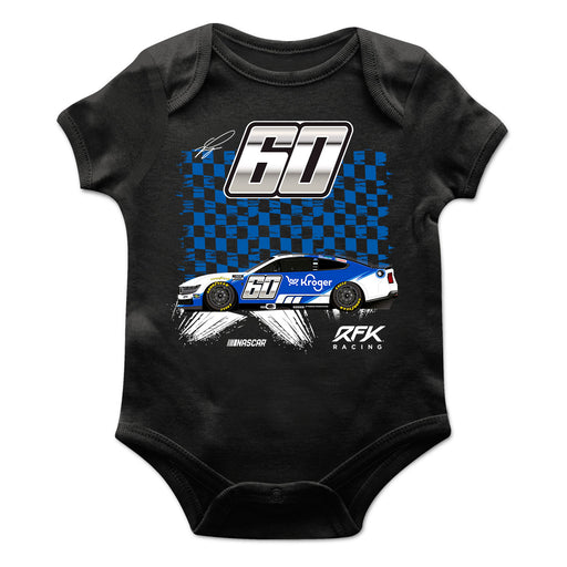 Ryan Preece Cotton Short Sleeve Bodysuit Black