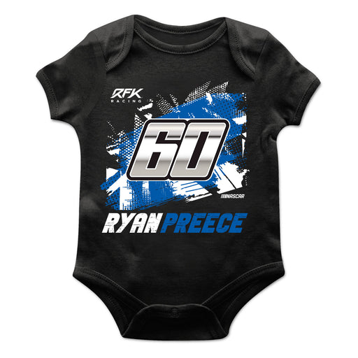Ryan Preece Cotton Short Sleeve Bodysuit Black