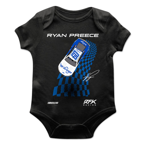 Ryan Preece Cotton Short Sleeve Bodysuit Black