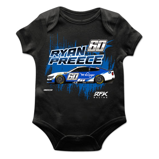 Ryan Preece Cotton Short Sleeve Bodysuit Black