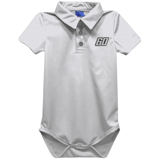 Ryan Preece Vive La Fete Solid Polo Bodysuit - White