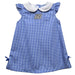 Ryan Preece Vive La Fete Gingham A-Line Dress - Royal