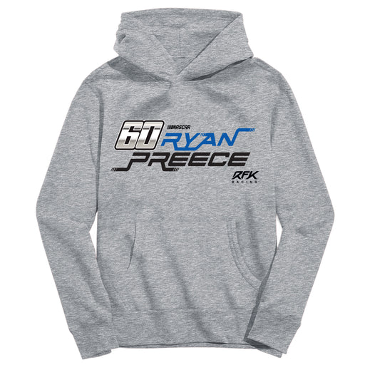 Ryan Preece Vive La Fete NASCAR Pullover Cotton Hoodie Gray