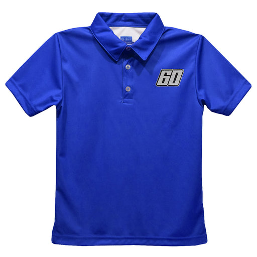 Ryan Preece Vive La Fete Solid Polo - Royal