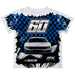 Ryan PreeceVive La Fete NASCAR Checkered Racing Car T-Shirt Royal