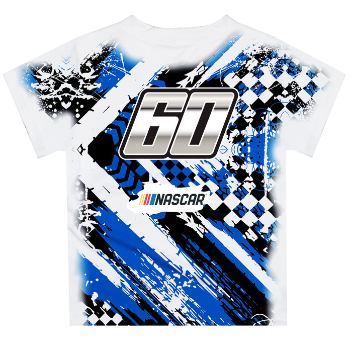 Ryan PreeceVive La Fete NASCAR Abstract Kids T-Shirt Royal