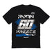 Ryan Preece Vive La Fete NASCAR Fire number Cotton T-Shirt Black