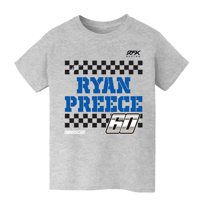 Ryan Preece Vive La Fete NASCAR Grid Car Cotton T-Shirt Gray