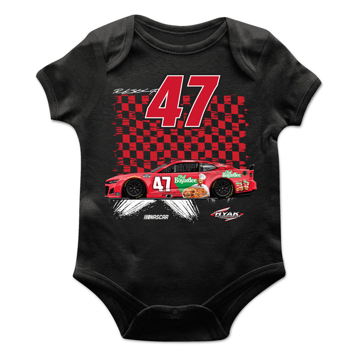 Ricky Stenhouse Jr  Cotton Short Sleeve Bodysuit Black