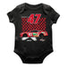 Ricky Stenhouse Jr  Cotton Short Sleeve Bodysuit Black