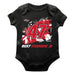 Ricky Stenhouse Jr  Cotton Short Sleeve Bodysuit Black