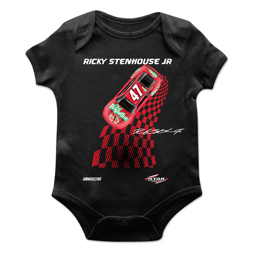 Ricky Stenhouse Jr  Cotton Short Sleeve Bodysuit Black