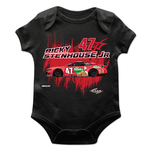 Ricky Stenhouse Jr  Cotton Short Sleeve Bodysuit Black