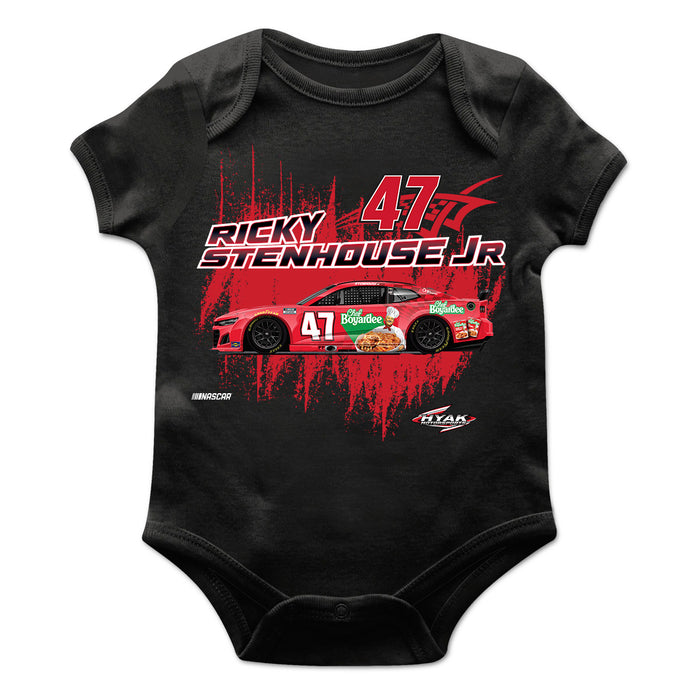 Ricky Stenhouse Jr  Cotton Short Sleeve Bodysuit Black