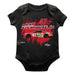 Ricky Stenhouse Jr  Cotton Short Sleeve Bodysuit Black