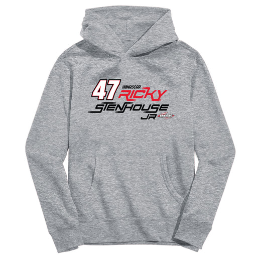 Ricky Stenhouse Jr Vive La Fete NASCAR Pullover Cotton Hoodie Gray