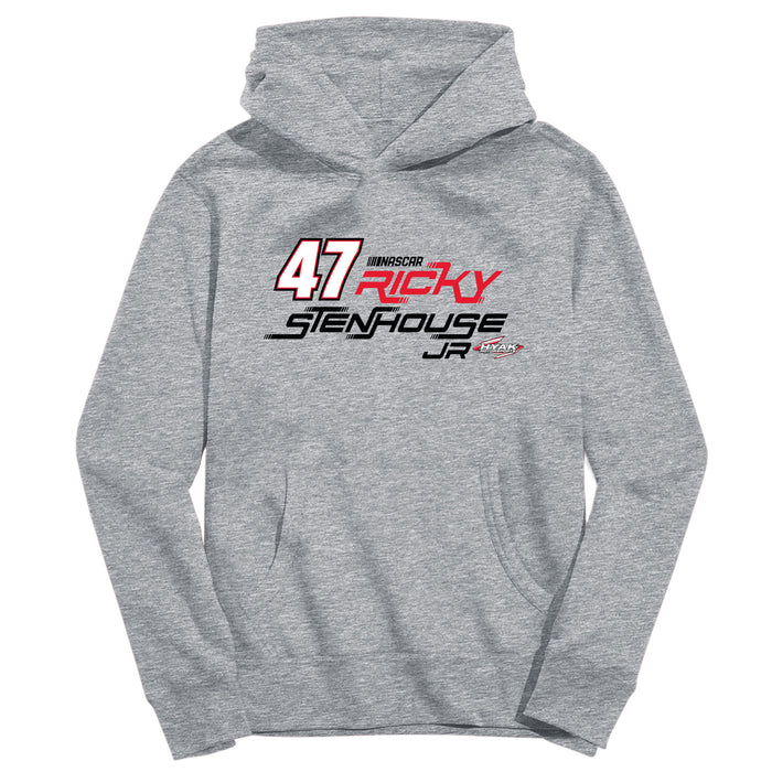 Ricky Stenhouse Jr Vive La Fete NASCAR Pullover Cotton Hoodie Gray