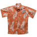 Ricky Stenhouse Jr. Vive La Fete Hawaiian Print Button-Down Shirt - Orange