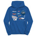 San Diego Nascar Youth Pullover Cotton Hoodie Royal