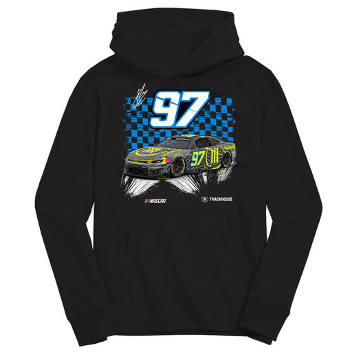 Shane Van Gisbergen Nascar Youth Pullover Cotton Hoodie Black
