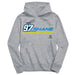 Shane Van Gisbergen Nascar Youth Pullover Cotton Hoodie Gray