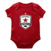 Sacramento Republic Cotton Short Sleeve Bodysuit With Logo Red