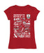 Sacramento Republic Girl´s Fitted Cotton T-shirt Red