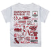 Sacramento Republic Impressions Artwork Boys White Short Sleeve Tee - Vive La Fête - Online Apparel Store