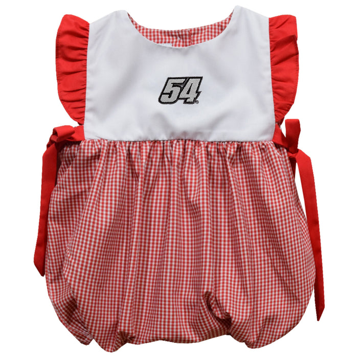 Ty Gibbs Vive La Fete Gingham Bubble Dress - Red