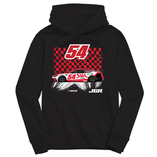 Ty Gibbs NASCAR Pullover Cotton Hoodie - Black