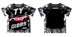 Ty Gibbs Vive La Fete NASCAR Abstract Kids T-Shirt  - Black - Vive La Fête - Online Apparel Store