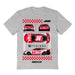 Ty Gibbs NASCAR Car View Cotton T-Shirt - Grey