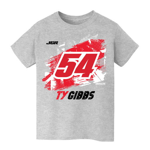 Ty Gibbs NASCAR Number Grunge - Grey