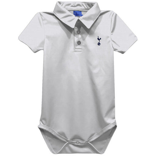 Tottenham Hotspur Vive La Fete Solid Polo Bodysuit - White