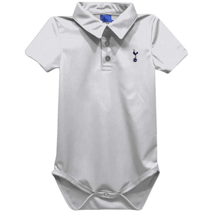 Tottenham Hotspur Vive La Fete Solid Polo Bodysuit - White
