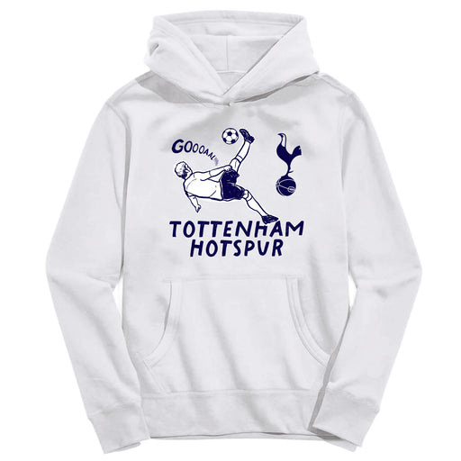 Tottenham Hotspur Youth White Pullover Cotton Hoodie
