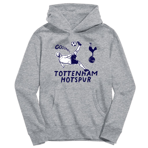 Tottenham Hotspur Youth Grey Pullover Cotton Hoodie