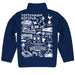 Tottenham Hotspur Hand Sketched Vive La Fete Impressions Artwork Navy Boys Quarter Zip Pullover - Vive La Fête - Online Apparel Store