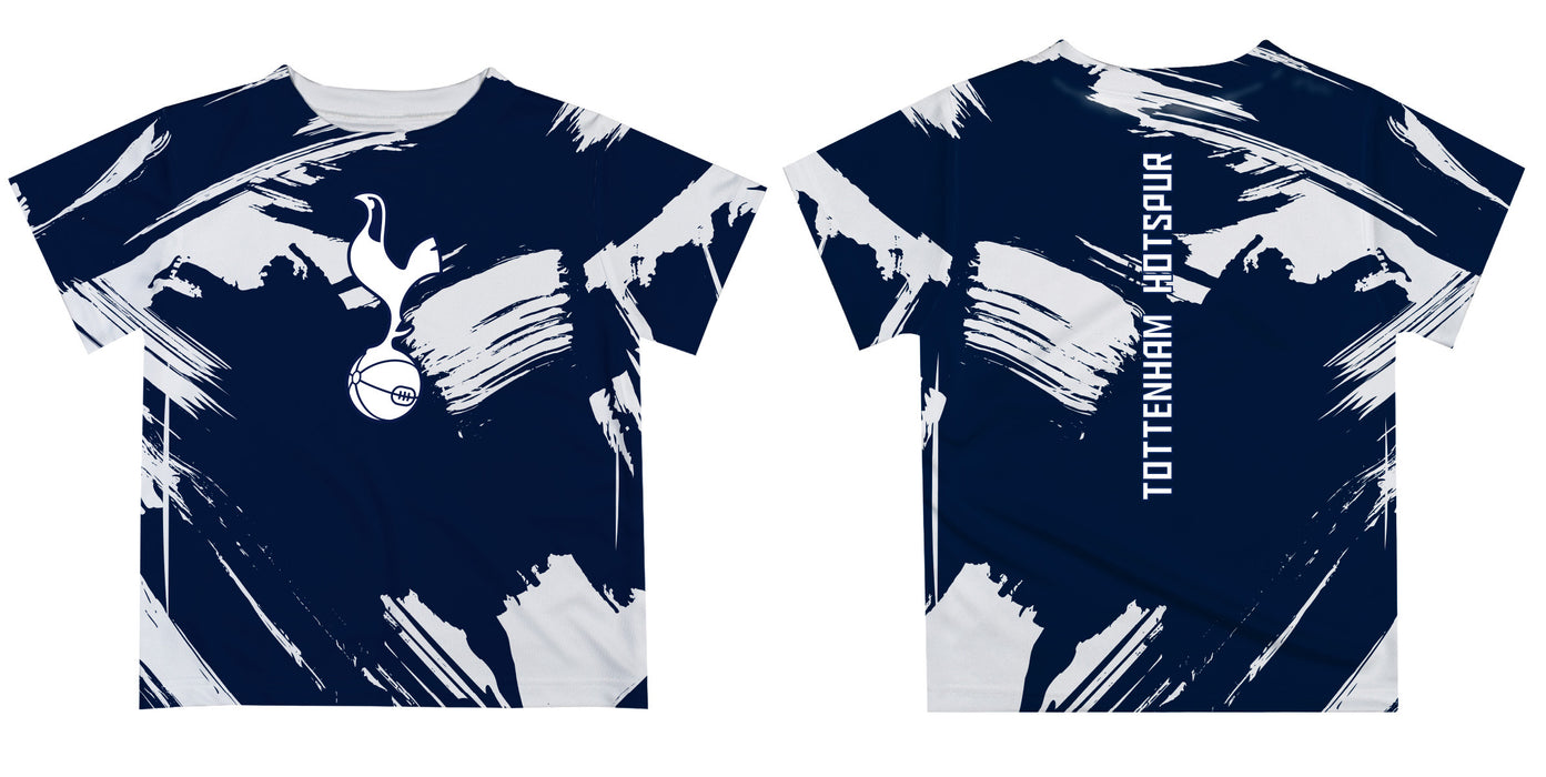 Tottenham Hotspur Paint Brush Boys Game Day Navy Short Sleeve Tee - Vive La Fête - Online Apparel Store
