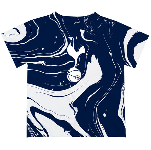 Tottenham Hotspur Marble Boys Game Day Navy Short Sleeve Tee
