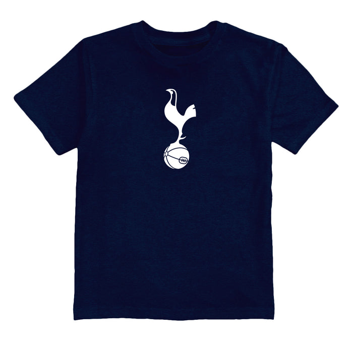 Tottenham Hotspur Impressions Artwork Navy Youth Cotton T-Shirt