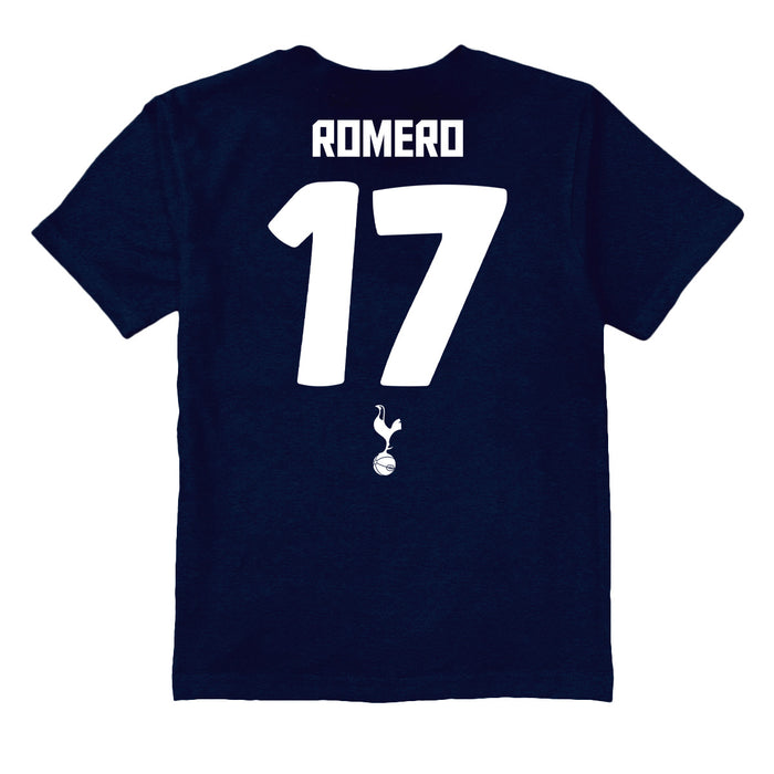 Tottenham Hotspur Impressions Artwork Navy Youth Cotton T-Shirt - Vive La Fête - Online Apparel Store