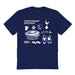 Tottenham Hotspur Impressions Artwork Navy Youth Cotton T-Shirt